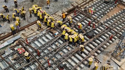 南寧第二動車所建設進展順利，廣西鐵路樞紐邁入“雙航母”時代